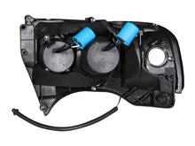 Load image into Gallery viewer, ANZO USA Dodge Ram Projector Headlights W/ Halo Black; 1994-2001 - eliteracefab.com