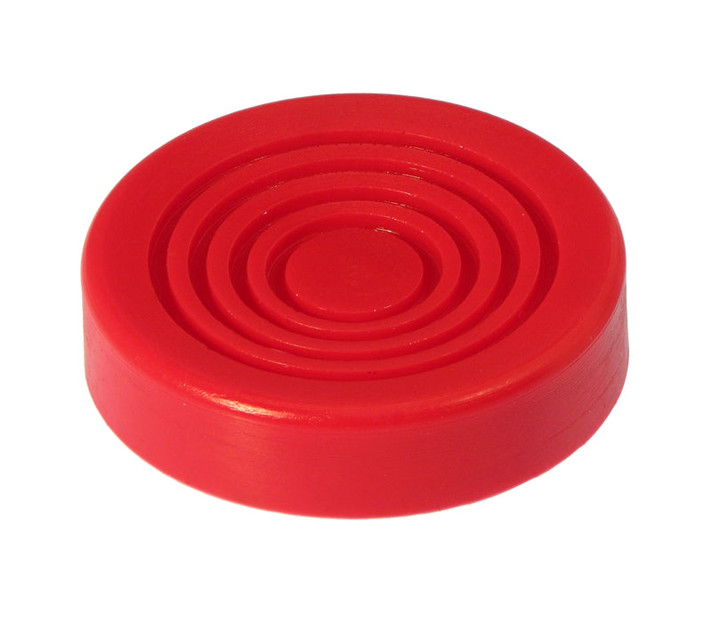 Prothane Model Prothane Universal Jack Pad 3in Diameter Model - Red | eliteracefab-com