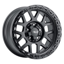 Load image into Gallery viewer, Weld Off-Road W104 17X8.5 Cinch 5X100 5X114.3 ET38 BS6.25 Satin Black / Gloss Black 72.56