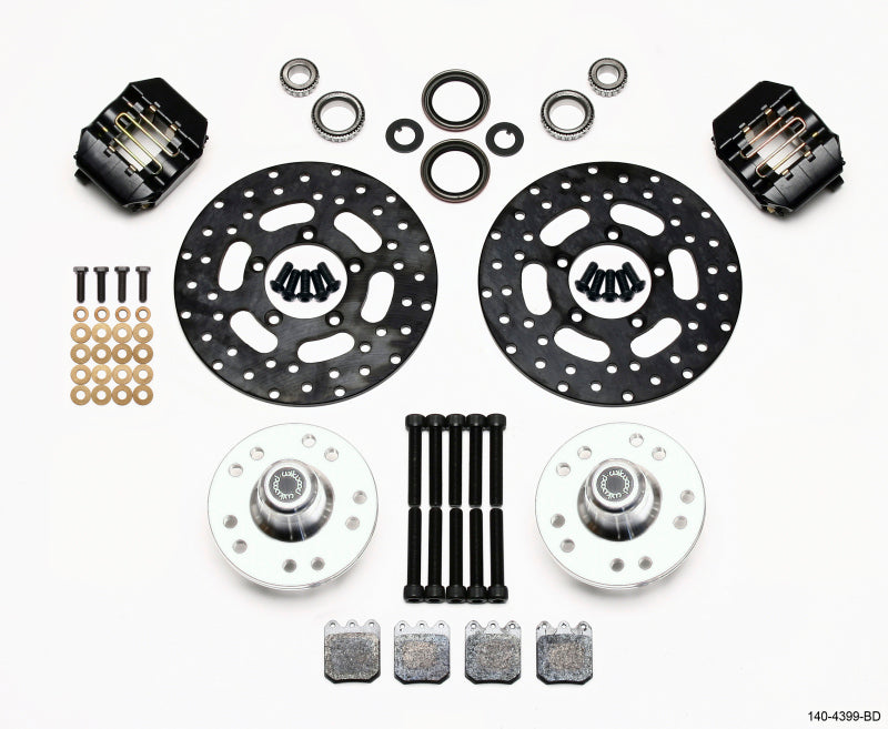 Wilwood Dynalite Single Front Drag Kit Drilled Rotor Chassis Eng. Strut Wilwood