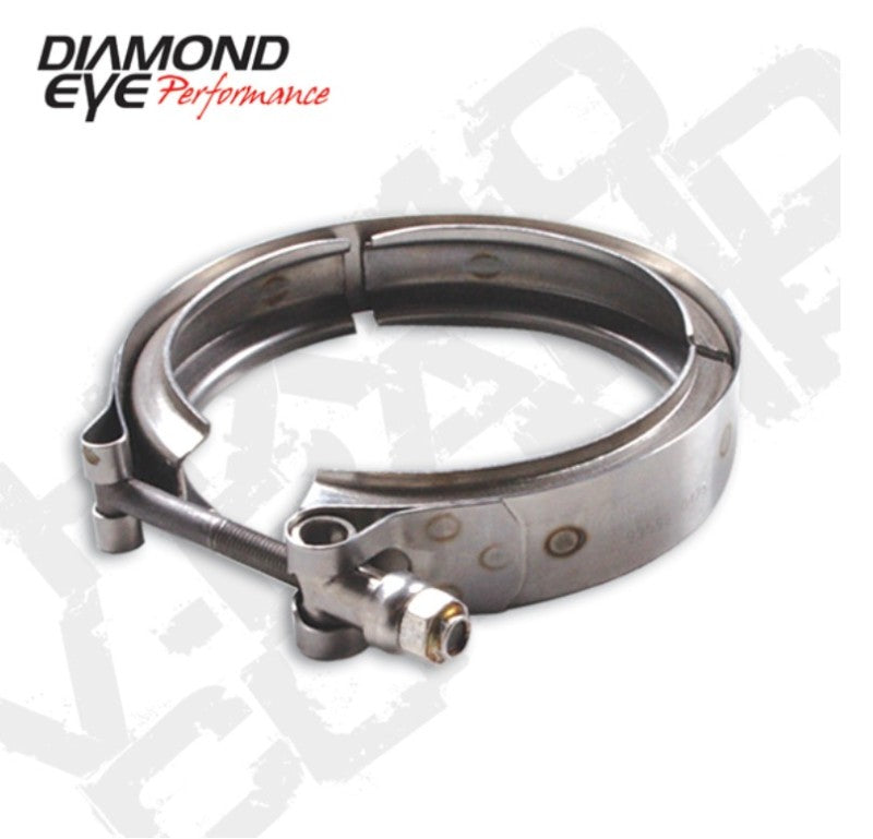 Diamond Eye CLAMP V 3.75in NOMINAL FITS CHEVY 6.5L STOCK TURBO Diamond Eye Performance