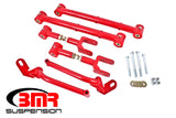 BMR REAR SUSPENSION KIT ON-CAR ADJ POLY RED (78-87 GBODY) RSK028R