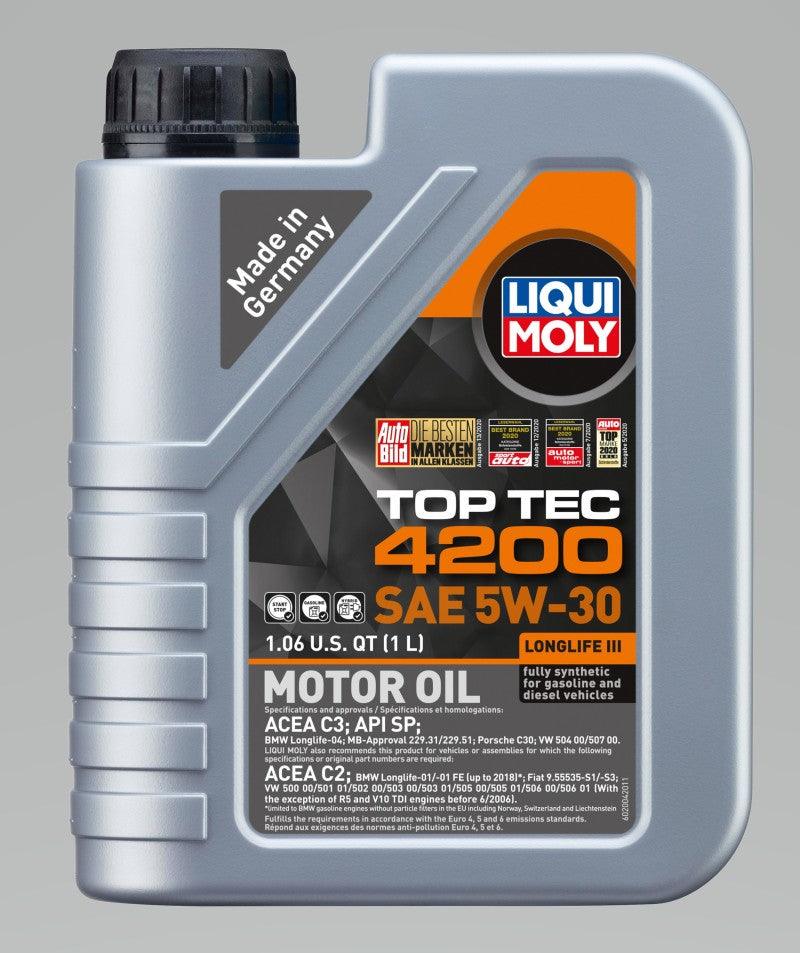 LIQUI MOLY 1L Top Tec 4200 Motor Oil 5W30 LIQUI MOLY