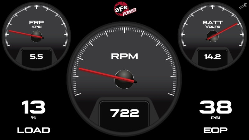 aFe AGD Advanced Gauge Display Digital 5.5in Monitor 08-18 Dodge/RAM/Ford/GM Diesel Trucks - eliteracefab.com