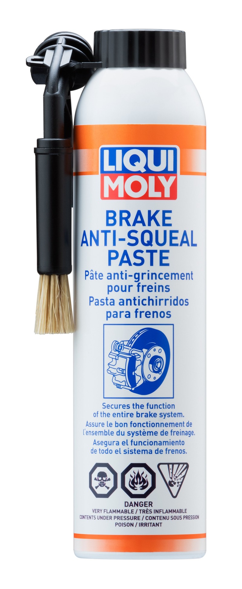 LIQUI MOLY 200mL Brake Anti-Squeal Paste (Can w/ Brush) LIQUI MOLY