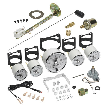 Autometer Prestige Series Pearl 5 Piece Gauge Kit 2006
