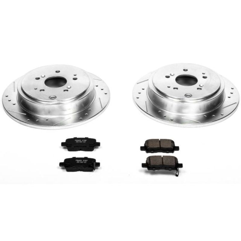 Power Stop 01-06 Acura MDX Rear Z23 Evolution Sport Brake Kit - eliteracefab.com