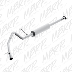 MBRP 01-05 Toyota Tacoma 2.7/3.4L (4x4 Only) 2.5in Cat Back Single Side Exit Alum Exhaust System - eliteracefab.com