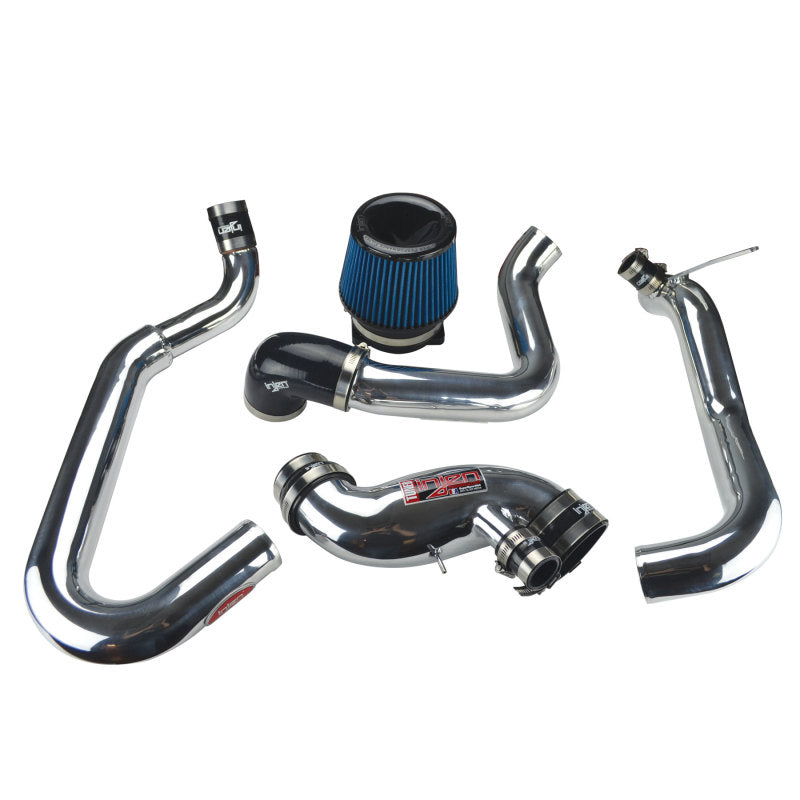 Injen 03-06 Evo 8/9/MR Cast Aluminum Intake System w/ Full Intercooler Piping Polished Short Ram Int - eliteracefab.com