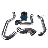 Injen 2003-2007 Mitsubishi Lancer Evo 2.0L(t) Short Ram Cold Air Intake System (Polished) - SP1898P