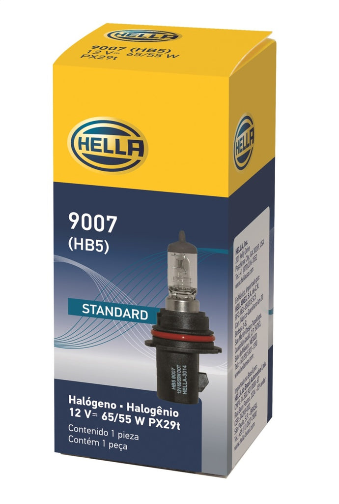 Hella 9007 HB5 12V 65/55W Halogen Bulb PX29t - eliteracefab.com