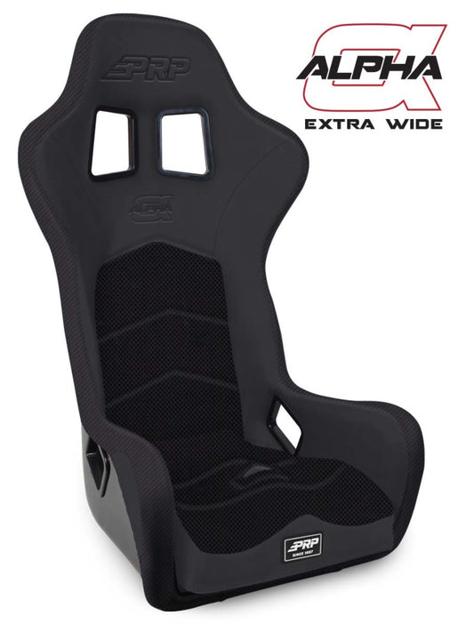 PRP Alpha Composite Seat/Extra Wide- Black A3902-201
