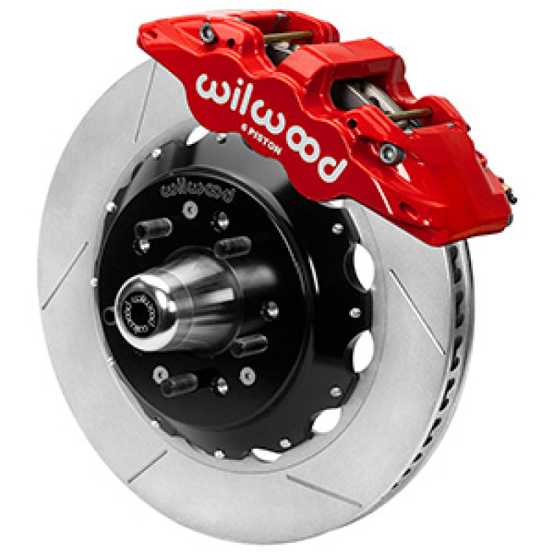 Wilwood Aero6R/ST Front Big Brake Kit 14in Red Powder Coat 79-88 Chevrolet Monte Carlo Wilwood