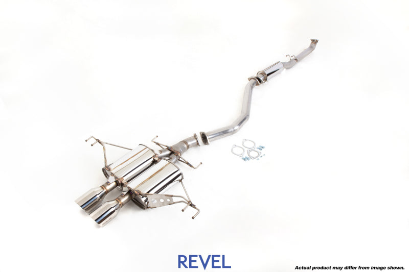 Revel Medallion Touring-S Catback Exhaust - Dual Muffler/ Dual Tip 17-19 Honda Civic Type-R - eliteracefab.com