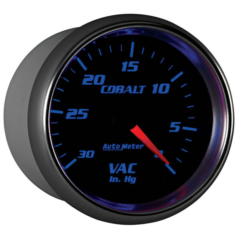 Autometer Cobalt 2-5/8in. / 0-30 IN HG / Mechanical Vacuum Gauge 7984