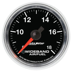 Autometer GS 52mm Analog 8:1-18:1 Air/Fuel Ratio Wideband Gauge