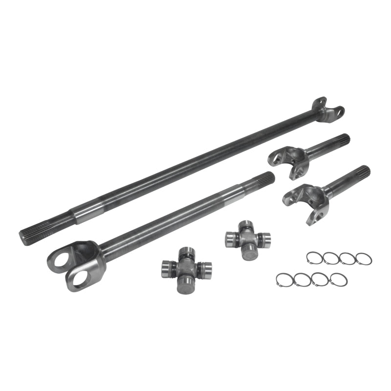 Yukon Gear Front 4340 Chrome-Moly Replacement Axle Kit For 79-87 GM 8.5in 1/2 Ton Truck and Blazer Yukon Gear & Axle