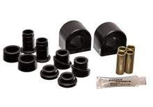 Load image into Gallery viewer, Energy Suspension 88-96 Chevy Corvette Black 24mm Front Sway Bar Bushing Set (End Links Inc)