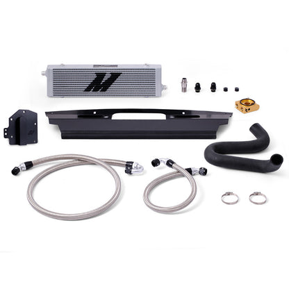 Mishimoto 15-17 Ford Mustang GT Right-Hand Drive Thermostatic Oil Cooler Kit - Silver - eliteracefab.com
