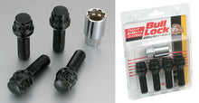 Load image into Gallery viewer, Project Kics Black Kics Bull Lock Bolt 12X1.50 28Mm Black - 12X1.50