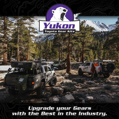 Yukon Ring & Pinion Gear Kit Front & Rear for Toyota 8.4/8IFS Diff (w/o Factory Locker) 4.56 Ratio