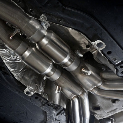 Stainless Works 2014-18 Corvette 6.2L Headers 2in Primaries w/ High-Flow Cats X-Pipe Stainless Works