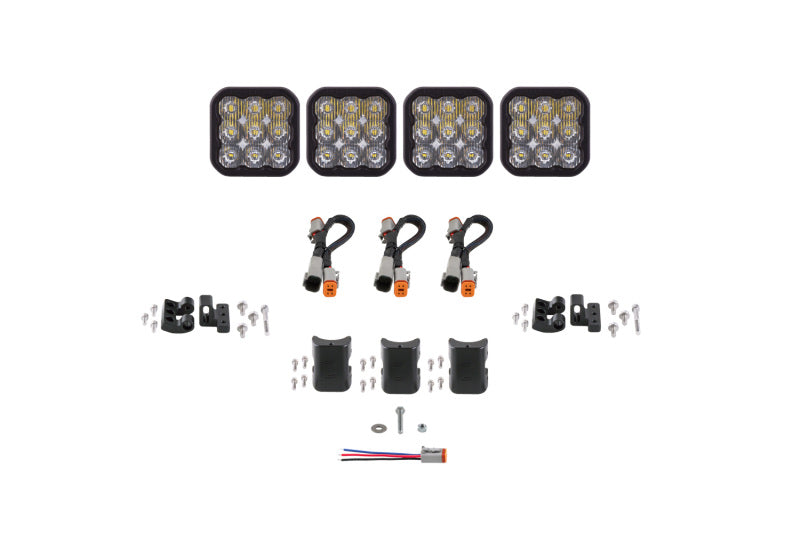 Diode Dynamics DD7252 SS5 CrossLink four-pod 25-inch white driving LED light bar