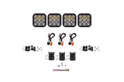 Diode Dynamics DD7252 SS5 CrossLink four-pod 25-inch white driving LED light bar