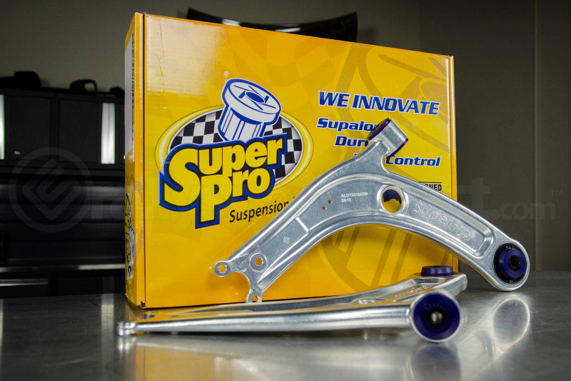 SuperPro 2015 Audi A3 Quattro Premium Front Lower Forged Alloy Control Arm Kit - eliteracefab.com