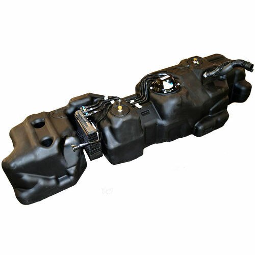 Titan Fuel Tanks 17-19 Ford F-250 55 Gal. Extra HD Cross-Linked PE XXL Mid-Ship Tank - Crew Cab SB - eliteracefab.com