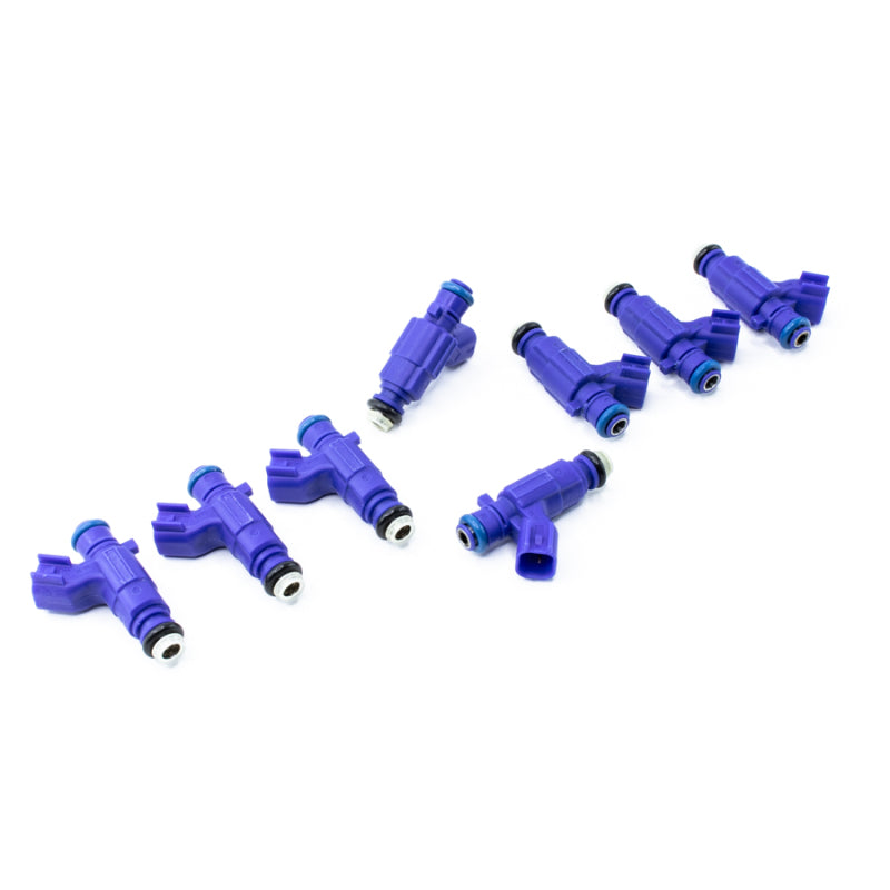 DeatschWerks 42 lb 440cc matched fuel injector set for Dodge Challenger, Charger and Ram HEMI V8 models