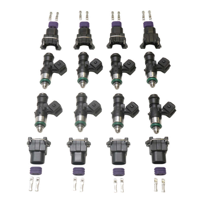 DeatschWerks 1500cc fuel injector set for FiTech Go EFI 8 and Holley Super Sniper TBI systems