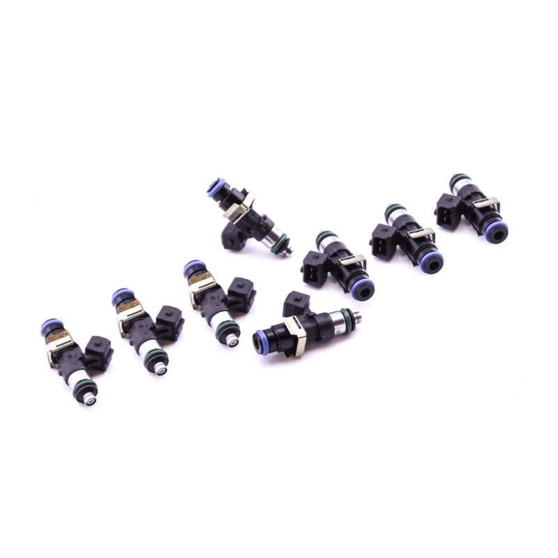 DeatschWerks 1500cc Bosch EV14 fuel injector set for BMW M5, M3, and Mercedes-Benz AMG V8 engines