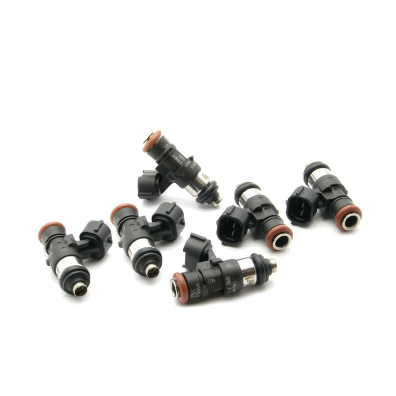 DeatschWerks 2200cc Bosch EV14 universal 40mm 14mm fuel injector set of 6 with Sumitomo connectors