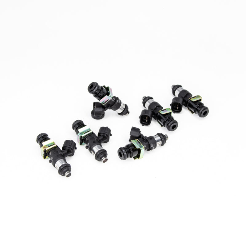 DeatschWerks 2200cc fuel injector set for BMW E46, BMW E90-E93, Porsche 911 Turbo, Honda Accord V6, and Acura TL