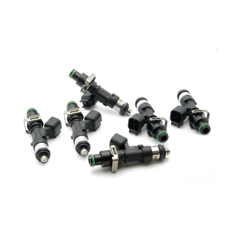 DeatschWerks 1000cc high impedance injector set for 1993-1998 Toyota Supra Twin Turbo top-feed conversion with 11mm O-rings