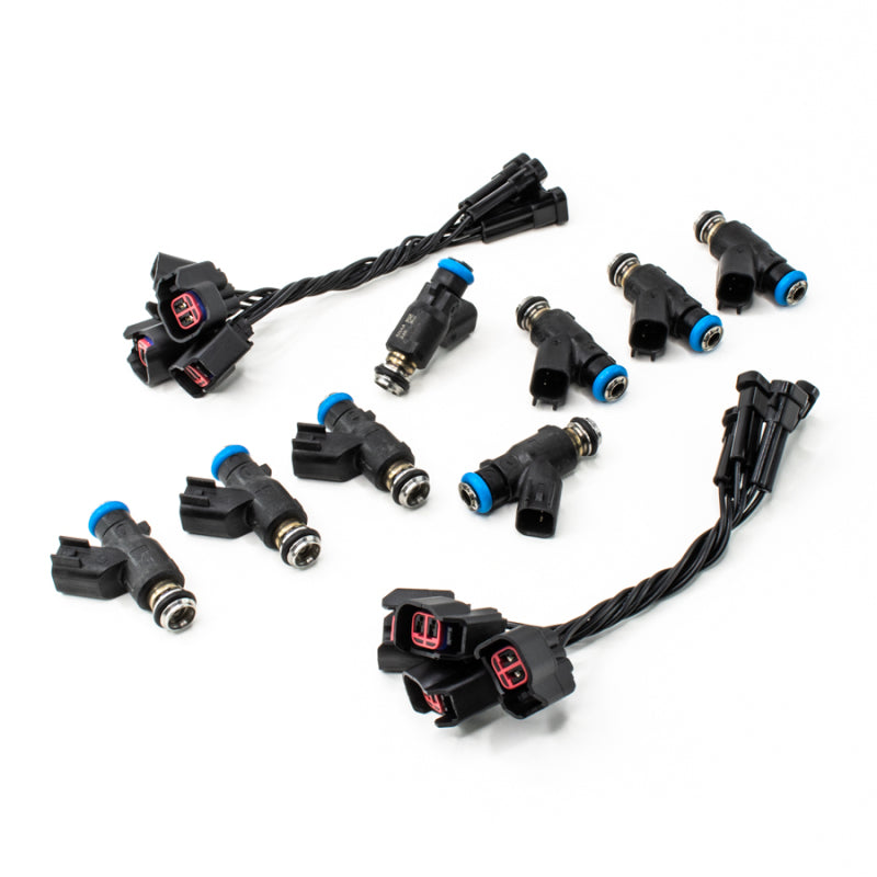 DeatschWerks 44 lb 460cc matched set of 8 fuel injectors for 2000-2006 Chevrolet Silverado and GMC Sierra