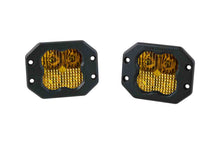 Load image into Gallery viewer, Diode Dynamics SS3 LED Pod Sport - Yellow Combo Flush (Pair)