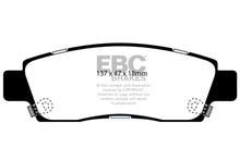 Load image into Gallery viewer, EBC 07+ Buick Enclave 3.6 Yellowstuff Rear Brake Pads - eliteracefab.com