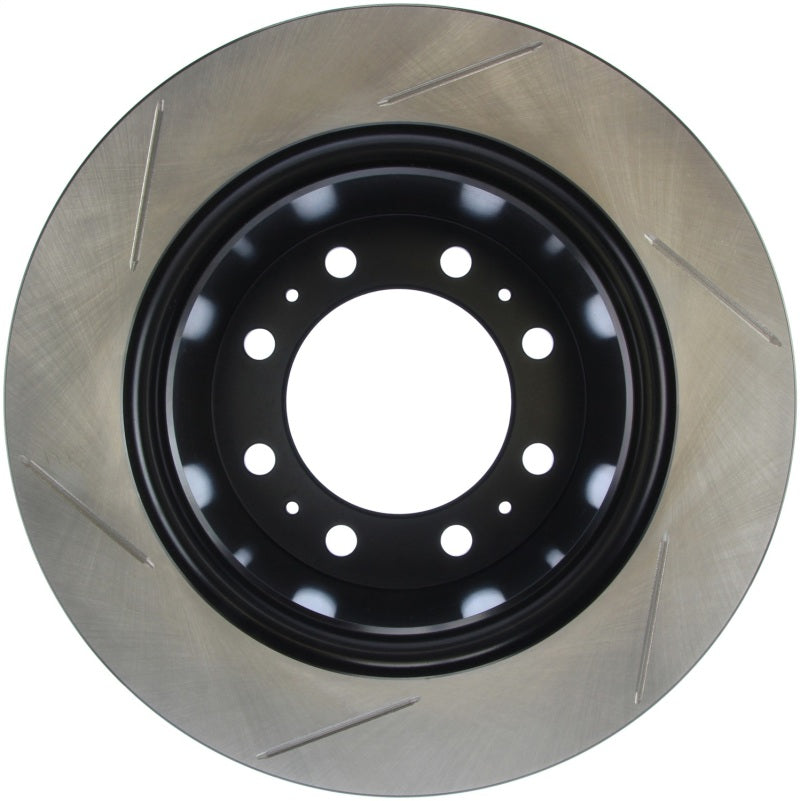 StopTech 08-10 Dodge Ram 4500 6.7L Slotted Left Front Brake Rotor - eliteracefab.com