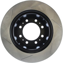 Load image into Gallery viewer, StopTech 08-10 Dodge Ram 4500 6.7L Slotted Left Front Brake Rotor - eliteracefab.com