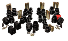 Load image into Gallery viewer, Energy Suspension 00-04 Ford Excursion 4WD Black Hyper-flex Master Bushing Set - eliteracefab.com