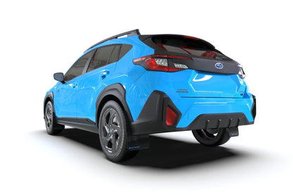 Rally Armor 2024 Subaru Crosstrek Black UR Mud Flap Grey Logo Rally Armor