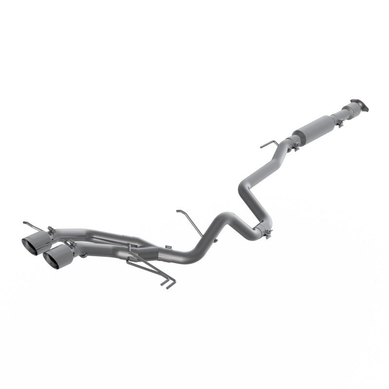 MBRP 13-18 Hyundai Veloster Turbo 4.0in OD Tips Dual Outlet 2-1/2in AL Cat Back - eliteracefab.com