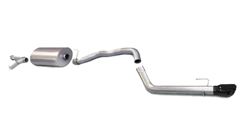 Corsa 08-13 Toyota Sequoia 5.7L V8 Touring Cat-Back Exhaust w/Black 4in Tip - eliteracefab.com