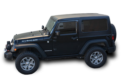 DV8 Offroad 07-18 Jeep Wrangler JK 2 Piece Square Back Hard Top (2 Door) - eliteracefab.com
