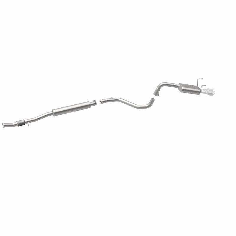 MagnaFlow 12 Fiat 500 L4 1.4L Single Straight D/S Rear Exit SS Catback Perf Exhaust Magnaflow