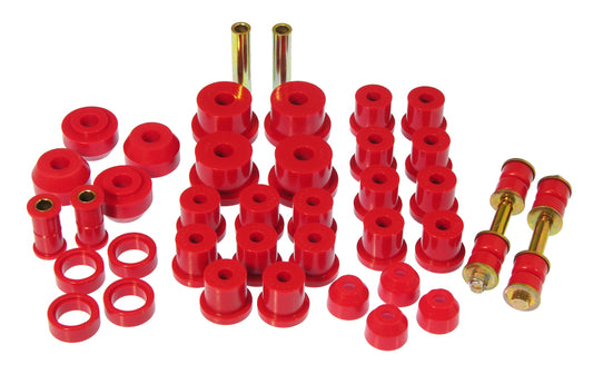 Prothane Total Vehicle Suspension Bushing Kit for 1965–1966 Ford Mustang w/o Trans. Mount, Red – 6-2004