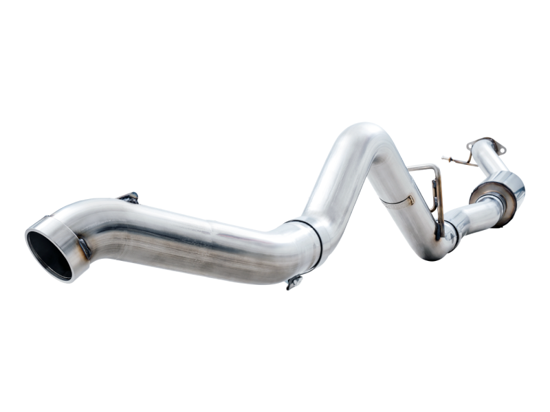 AWE Tuning 2021+ Ford Bronco 0FG Exhaust (No Tips) w/ Bash Guard - eliteracefab.com