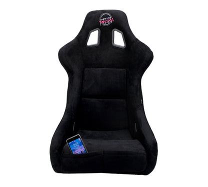 NRG FRP Bucket Seat PRISMA Edition - Large - FRP-302BK-PRISMA